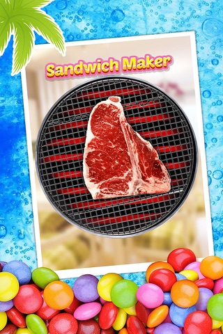 Sugar Cafe - Sandwich Maker: Bake, Make & Decorate Kids Food Game screenshot 2