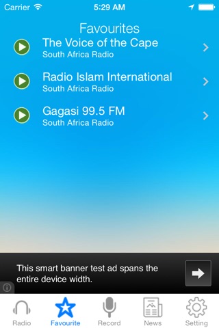 South Africa Radio News Music Recorder screenshot 3