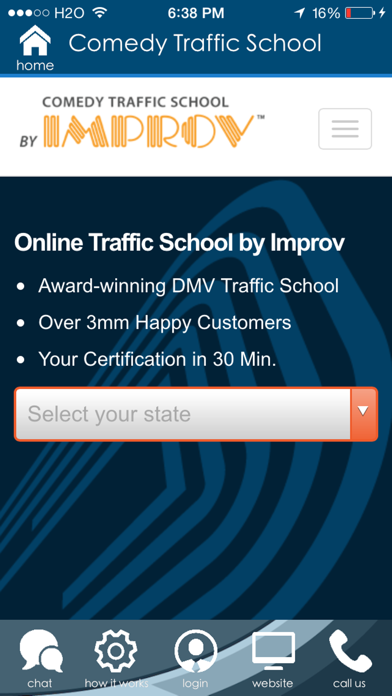 How to cancel & delete Comedy Traffic School - by Improv from iphone & ipad 4