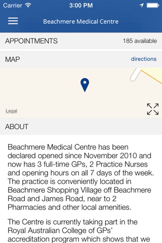 Beachmere Medical Centre screenshot 2