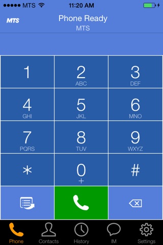 MTS Mobile Communicator for iPhone screenshot 2