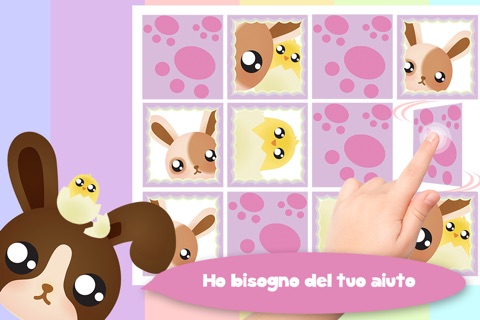 Play with Cute Baby Pets Chibi Memo Game for a whippersnapper and preschoolers screenshot 3