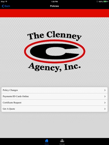 Clenney Insurance Agency HD screenshot 3