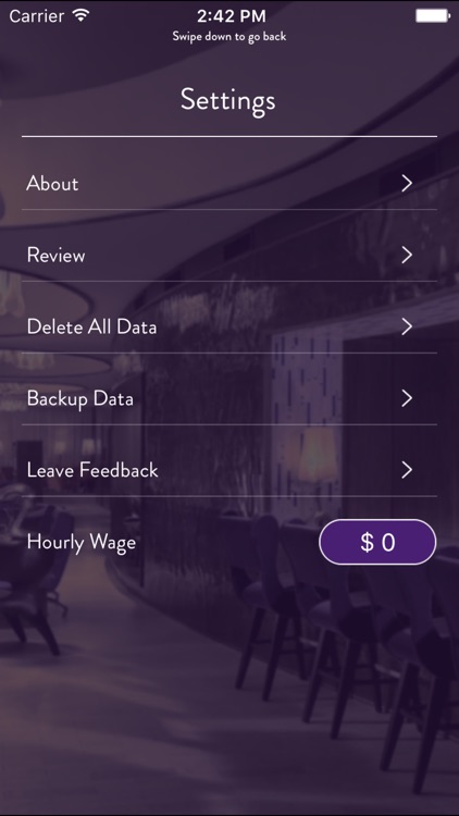 iTips - Calculate Your Tip Earnings & Hourly Wage screenshot-4
