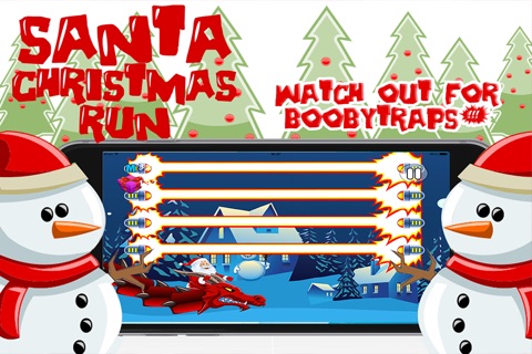 Santa Christmas Run Pro: A Holiday Tap Adventure Game screenshot 2