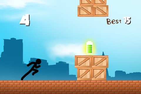 StickMan Jump or Die Run Pro - Awesome stick man city Jumper screenshot 2