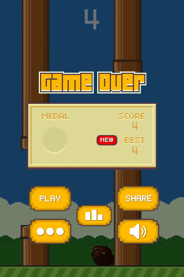 Flappy Singer-Tap to fly screenshot 4