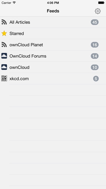 CloudNews – ownCloud News Reader