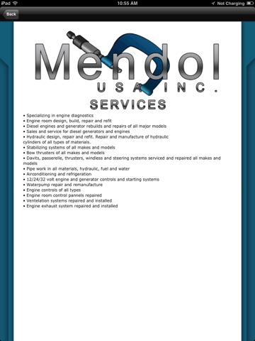 Mendol USA Inc. HD screenshot 3