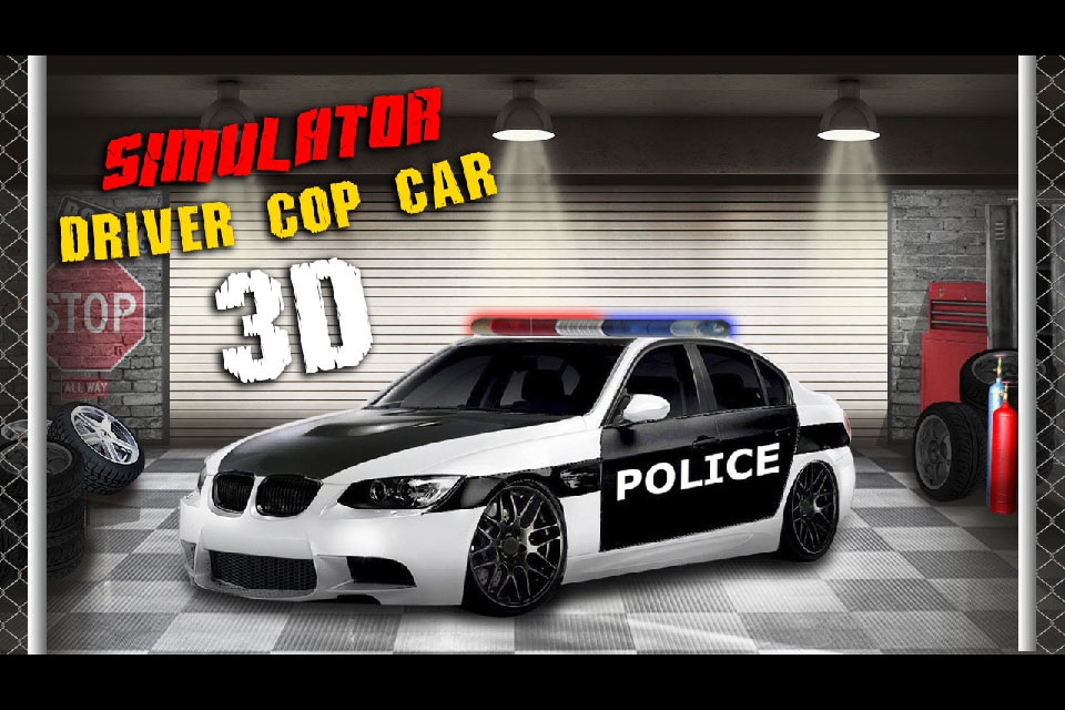 Simulator Driver COP Car 3D screenshot 2