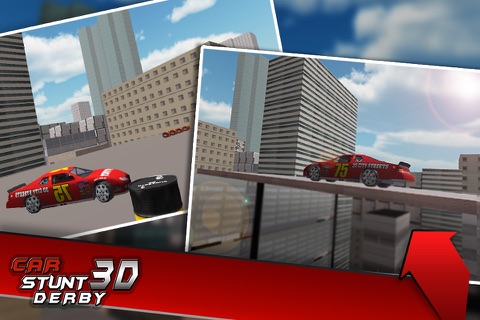 Crazy City Stunt Driver 3D screenshot 2