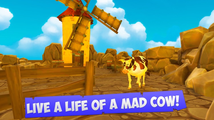 Cartoon Mad Cow Simulator 3D