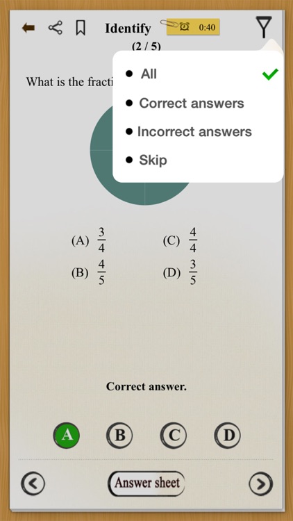 Fractions Quiz Pro screenshot-4