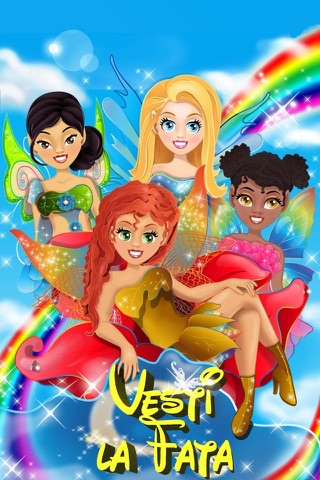 Fairy Dress Up Games for Girls with Dolls & Christmas Princess screenshot 2