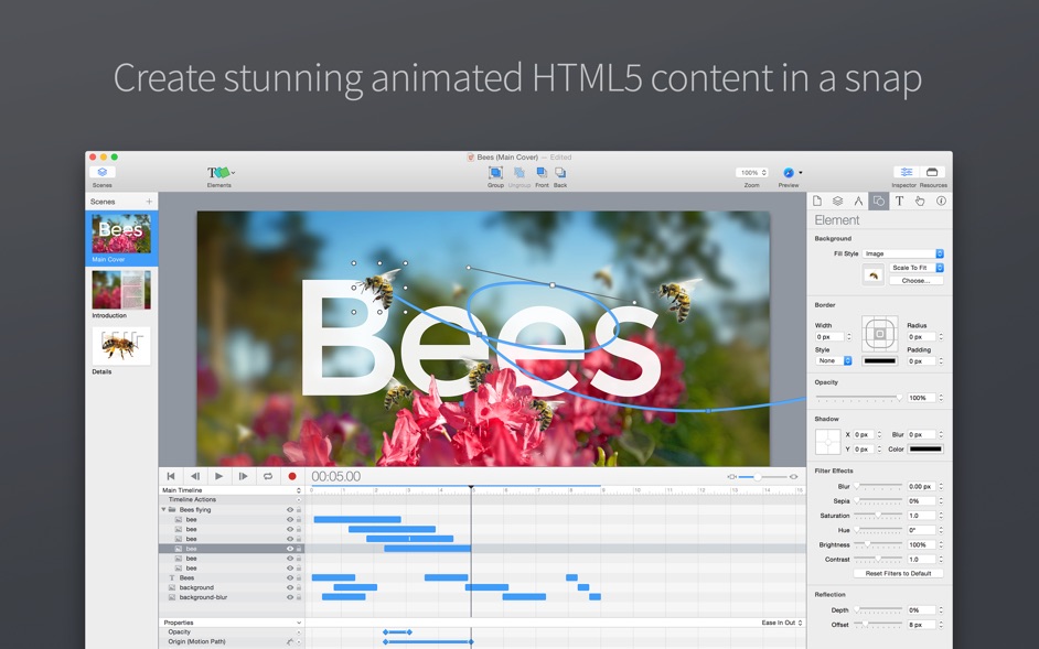 Hype 3.6.6  Create animated and interactive Web content