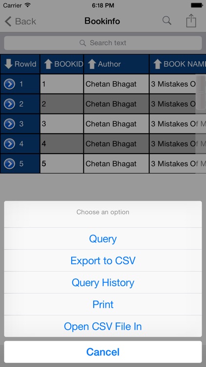 MySQL-Client screenshot-3
