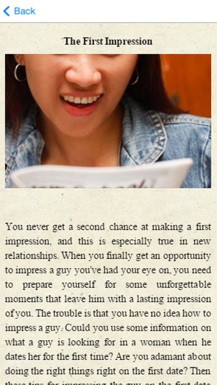 Learn To Impress A Guy
