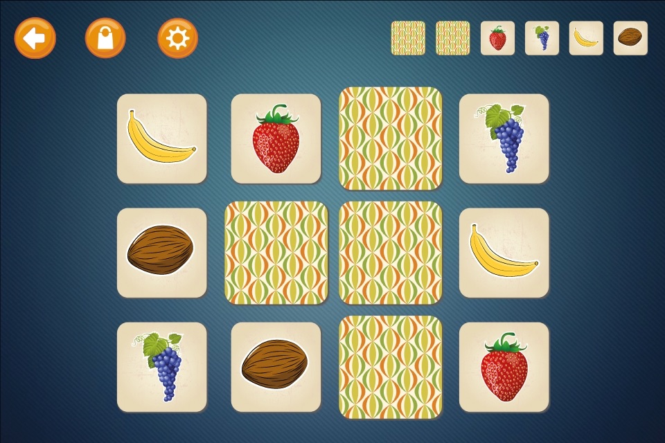 Little Genius Matching Game - Fruits - FREE screenshot 3