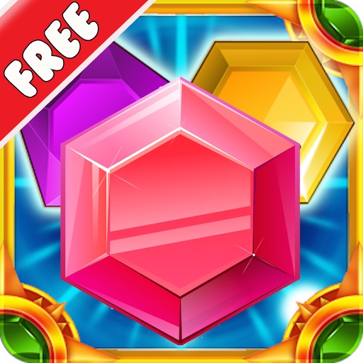 Jewel Crush Mania - Amazing Match 3 Puzzle Game icon