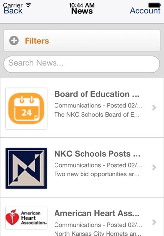 NKC Schools screenshot 2