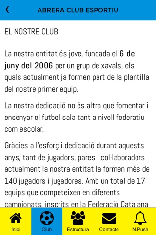 Abrera CE Futsal screenshot 2