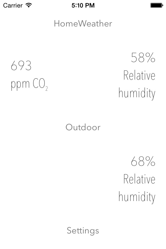 HomeWeather for NetAtmo screenshot 3