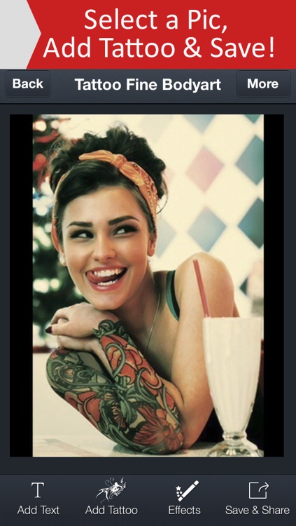 Tattoo Designs Art Studio - Pain free Virtual Inked Tattoo Booth with Hottest Tattoo Designs Catalog