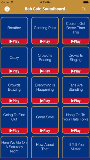 Bob Cole Soundboard