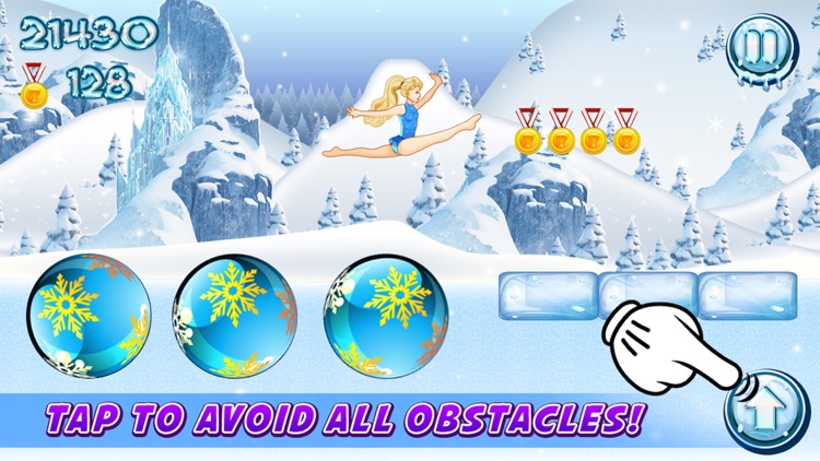 Ice Queen Adventure Gymnastics! screenshot-4