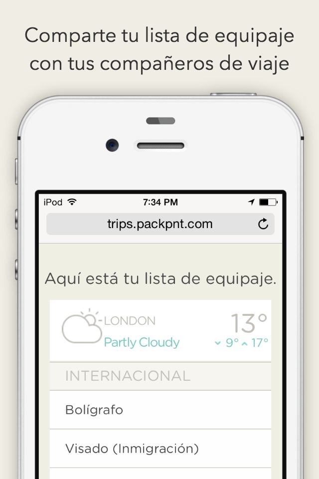 PackPoint Travel Packing List screenshot 4