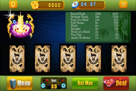 Ace Video Poker Mega World Casino Version - Bet & Win Big! screenshot 4
