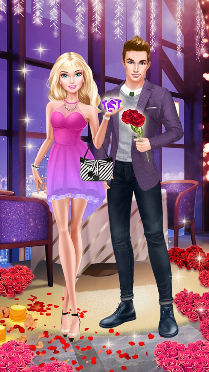 公主娃娃 - 少女的第一次约会！