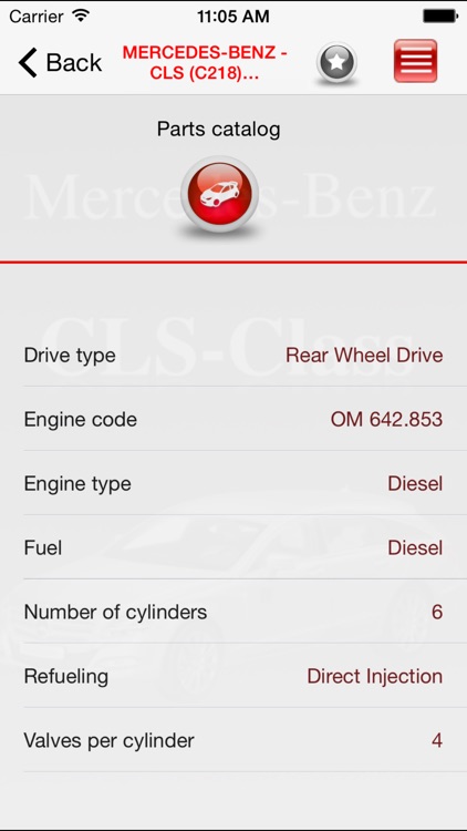 AutoParts Mercedes-Benz CLS-class screenshot-3