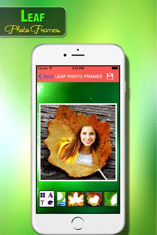 Leaf Photo Frames screenshot 2