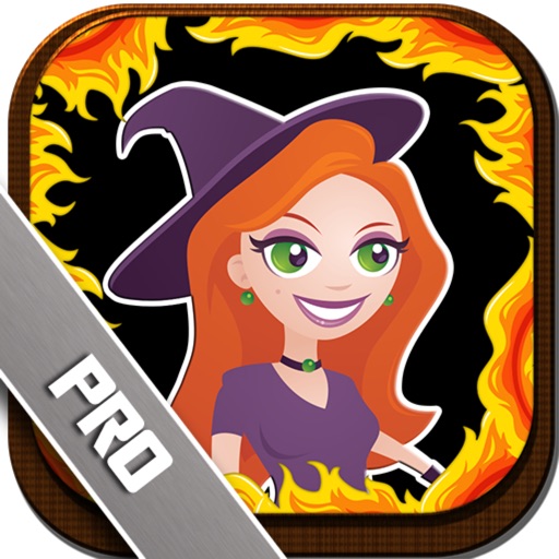 Fire Bubble Trouble Pro - Pretty Witch Adventure icon