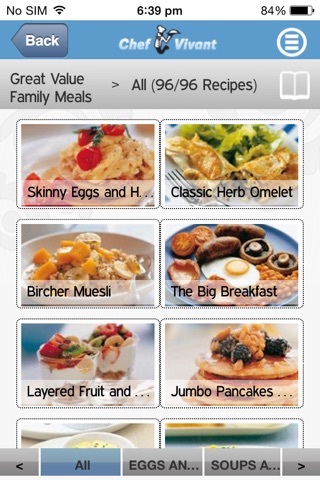 Chef Vivant - iPhone Edition - Customizable, Interactive, Digital Cookbooks and Recipe Channels screenshot 3