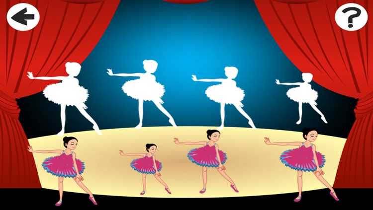 A Ballet Sizing Game: Learn and Play for Children with a Prima Ballerina