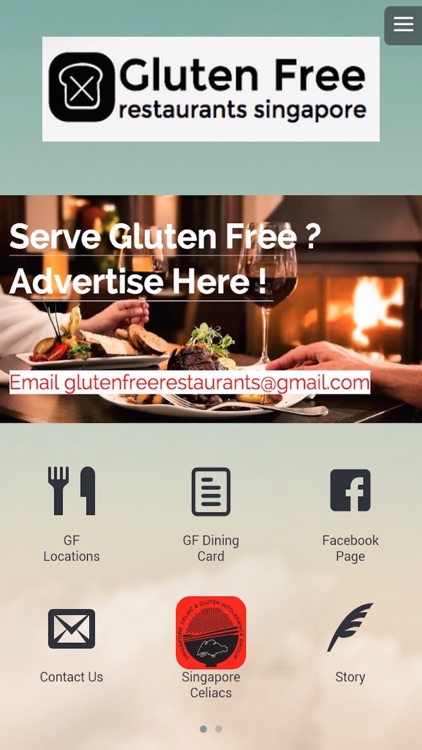Gluten Free Restaurants SG