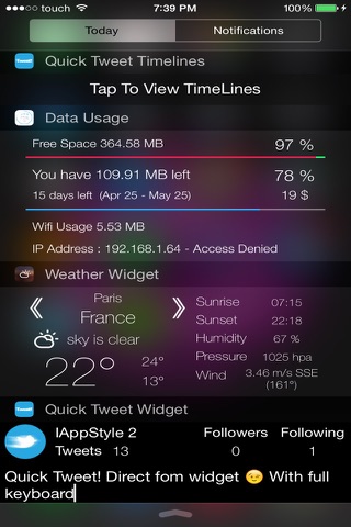 Data Usage In Real Time screenshot 2