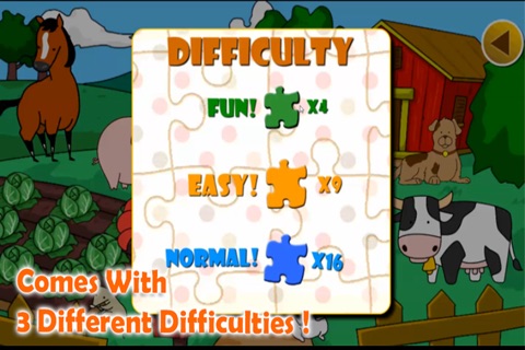 The Magic Animal Puzzle Lite screenshot 3