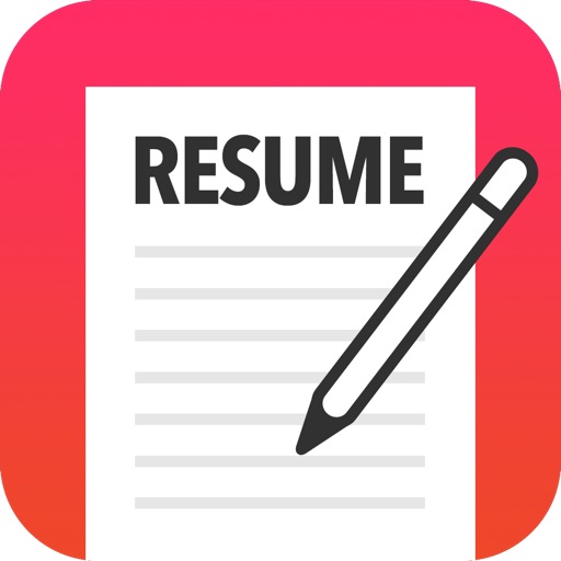 Resume Mobile Pro - design & share professional PDF resume on the go iOS App