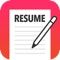 Create eye-catching resumes right on your iDevice with this business app