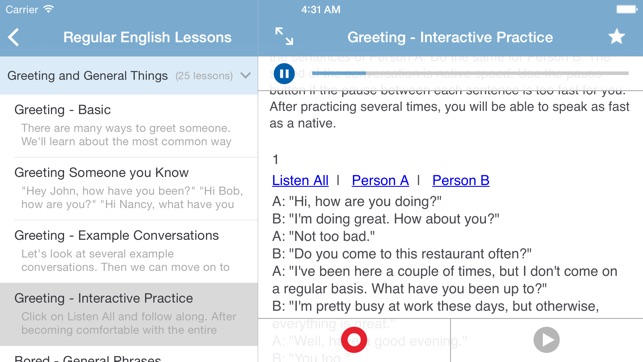 TalkEnglish Offline Version for iPad/iPhone/iPod(圖3)-速報App