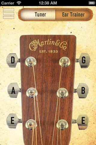 Martin Guitar Tuner screenshot 2