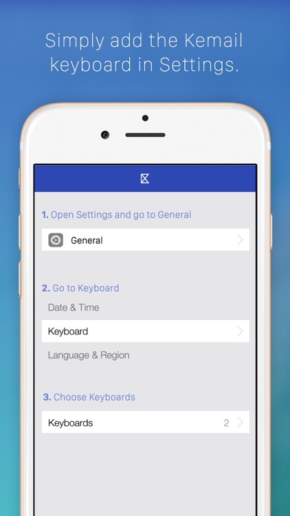 Kemail — keyboard to paste email addresses screenshot-4