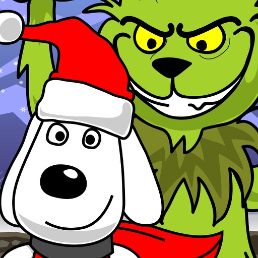 Flappy Dog Christmas Holiday Edition Game for Children of all ages by Charlie Crosby