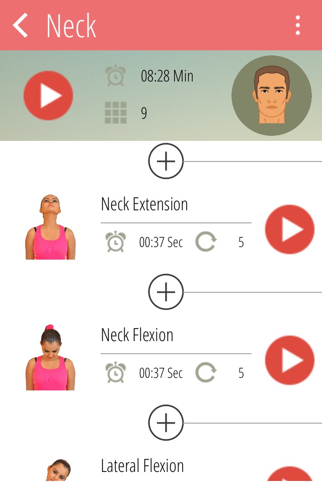 Stretching Exercises screenshot 2