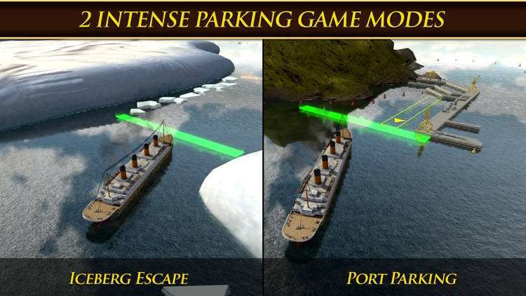 Titanic Parking Simulator Game: Real Boat Sailing Driving Test Park Sim Run Games screenshot-3