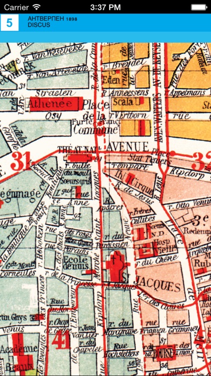 Antwerp. Historical map. screenshot-3