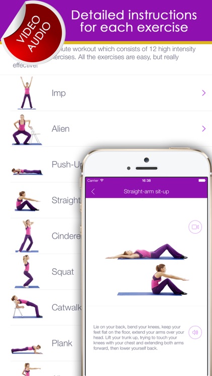 7 minute PRO: New workouts and exercises